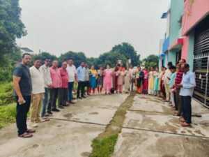 *जग्गीबंगर में चुनावी संग्राम! बीडीसी प्रत्याशी देवेंद्र तिवारी का धुआंधार प्रचार, बोले– “विकास ही मेरा वादा”**