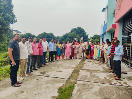 *जग्गीबंगर में चुनावी संग्राम! बीडीसी प्रत्याशी देवेंद्र तिवारी का धुआंधार प्रचार, बोले– “विकास ही मेरा वादा”**
